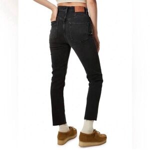BDG Urban Outfitters Edie Super High Waist Super Slim Leg Jeans Black